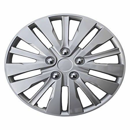Coast2Coast 16", 5 Split Spoke, Silver, Plastic, Set Of 4 IWC102816S